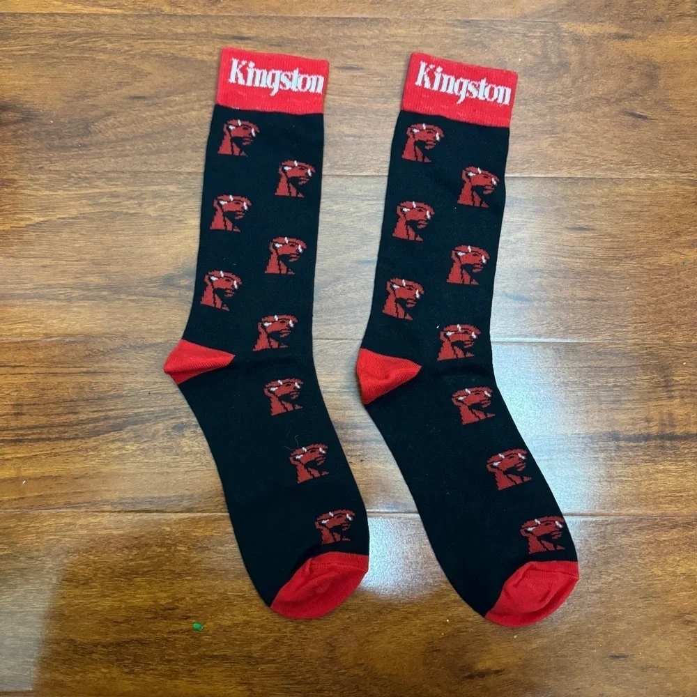Kingston Black Red Socks